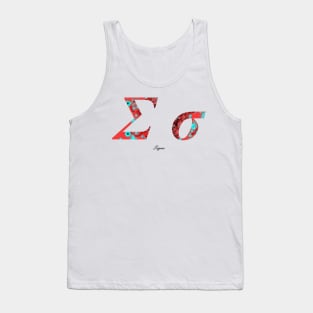 Sigma Greek Alphabet Tank Top